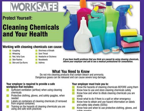 Cleaning Chemical Safety Poster | lupon.gov.ph