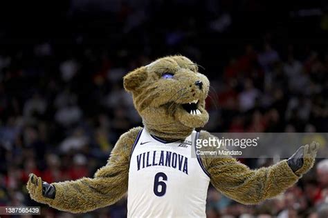 The Villanova Wildcats mascot is seen during the second half of the... News Photo - Getty Images