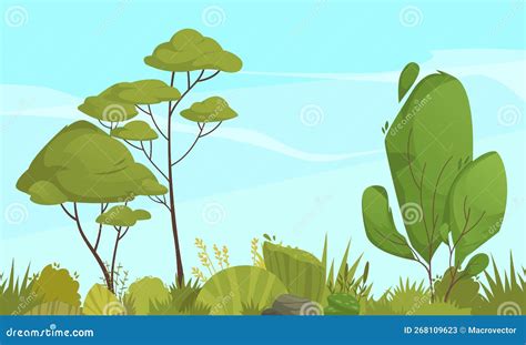 Ecosystem Types Cartoon stock vector. Illustration of botany - 268109623