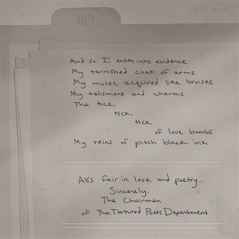 Taylor Swift - THE TORTURED POETS DEPARTMENT Lyrics and Tracklist | Genius