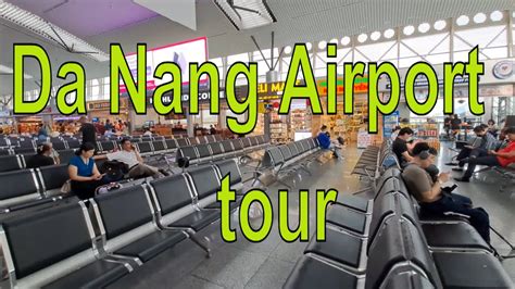 Da Nang International Airport tour. Domestic departure terminal. Da Nang. Vietnam. - YouTube