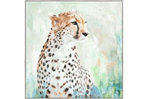 CHEETAH PAINTING (2766JD) - Furniture Palace