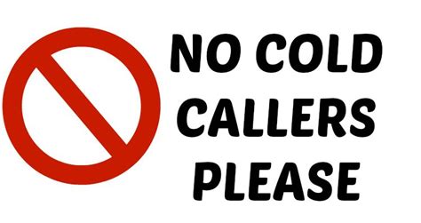 Rosie's Cottage: 5 Ways To Stay Safe When Dealing With Cold Callers & Free Printable Door Sign..