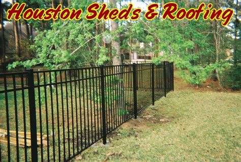 Sheds, Fences & Decks: Fences » Fence Installation » Wrought Iron Fence Installation