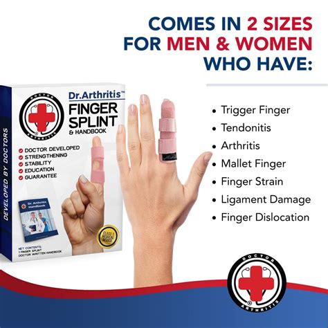 Finger Splint & & Dr. Arthritis Handbook