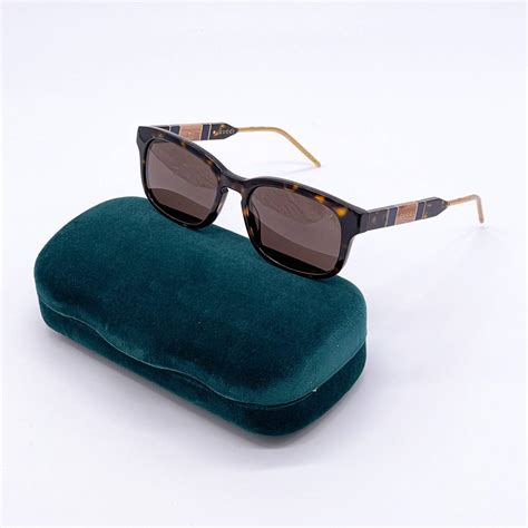 Gucci NEW GUCCI GG0602S 002 DARK HAVANA BROWN UNISEX SUNGLASSES | Grailed