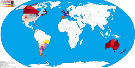 The predominance of select European ethnicities... - Maps on the Web