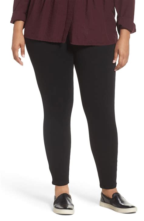 SPANX® Jean-ish Leggings (Plus Size) | Nordstrom | Spanx jeans, Plus size, Stretchy leggings