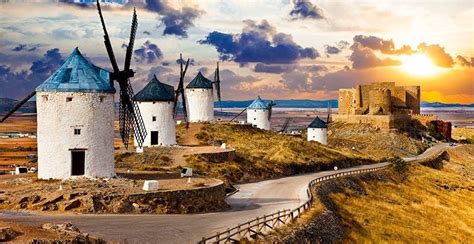 Windmills Consuegra, La Mancha, Spain (with Map & Photos)