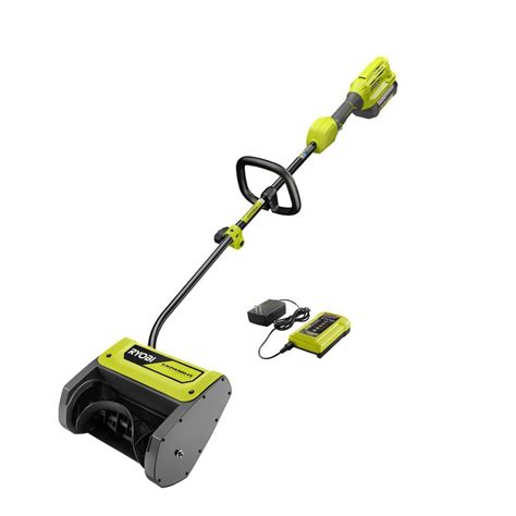 Ryobi 40v Lithium Ion Cordless Attachment Capable Snow Shovel Kit With ...