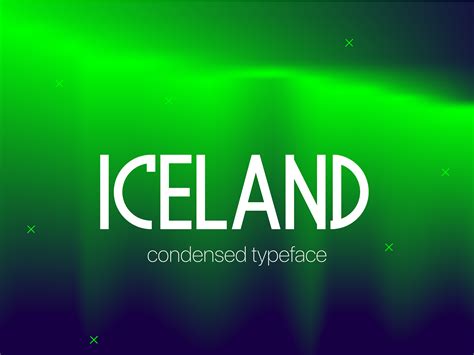 Iceland Free Font by FONTSrepo on Dribbble