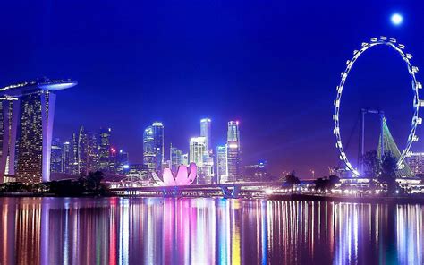 Singapore Skyline Wallpapers - Top Free Singapore Skyline Backgrounds ...