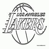 Lakers Coloring Pages  Coloring Home sketch template