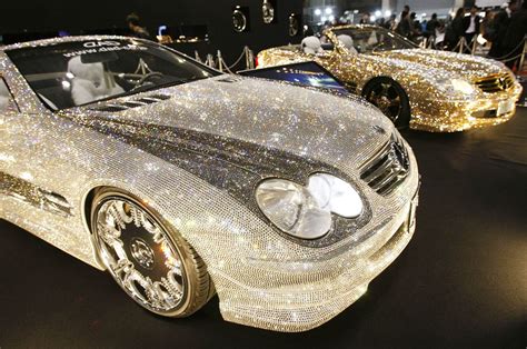 Diamond covered Mercedes | Diamond Mercedes price | Diamond Studded Mercedes