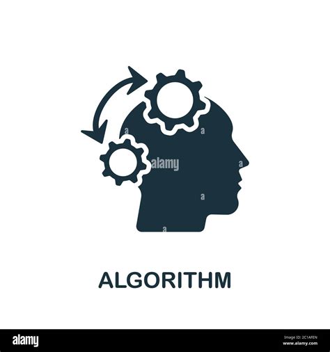 Algorithm icon. Simple element from psychology collection. Creative Algorithm icon for web ...