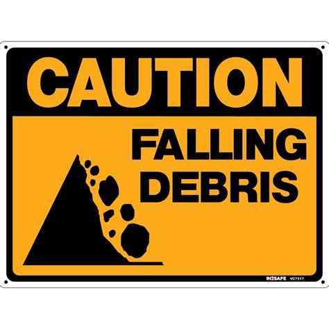 CAUTION Falling Debris - Cleanline Tasman