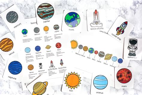 Solar System Game For Kids [Free Printables]