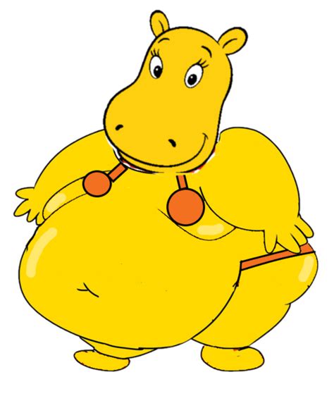 Fat Tasha The Yellow Hippo With Swimsuit by KELLYPOSTELL on DeviantArt