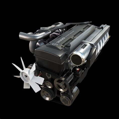 3D model Toyota 2JZ-GTE Engine | CGTrader