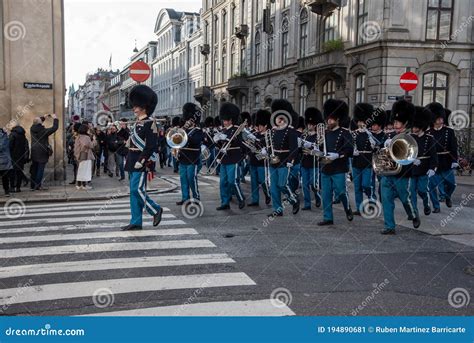 The Royal Life Guards Parade in Copenhagen (DK Editorial Photo - Image ...