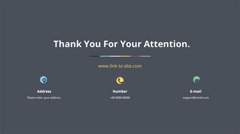 Thank you for your attention Slide Deck