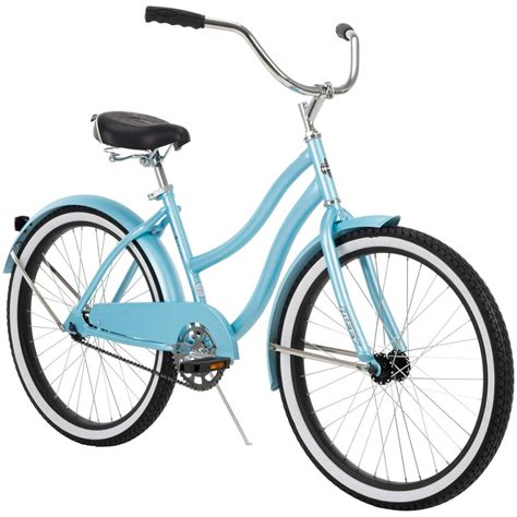 Huffy 24” Cranbrook Girls Beach Cruiser Bike for Women, Sky Blue - Walmart.com - Walmart.com