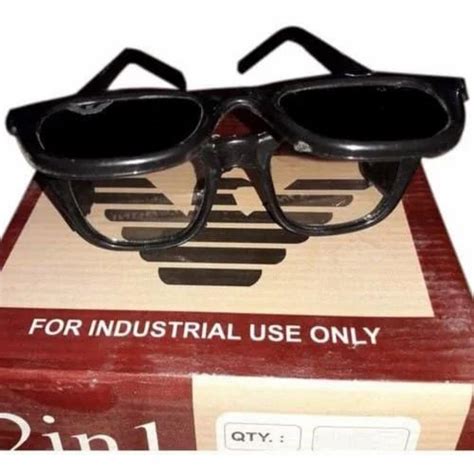 Polycarbonate Black Safety Goggles, Frame Type: Plastic at Rs 312/piece in New Delhi