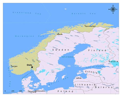 What is the Capital of Norway? | Mappr