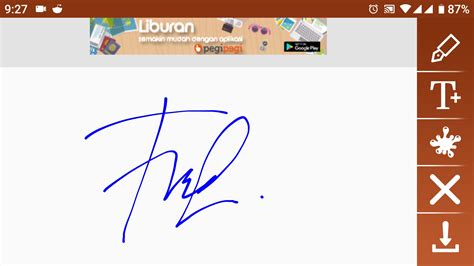 Membuat Tanda Tangan Digital – Coretan