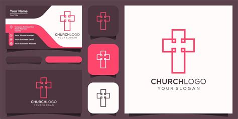 Christian church vector logo. 21586317 Vector Art at Vecteezy