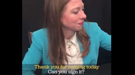 Watch: Chelsea Clinton is asked to sign 'She Persisted' book for Juanita Broaddrick | Blaze Media