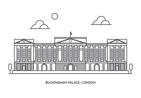 Buckingham Palace Vector Art, Icons, and Graphics for Free Download