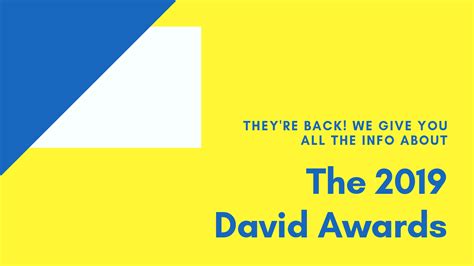 The David Awards Are Back for 2019 - Small Business Awards - Pure SEO