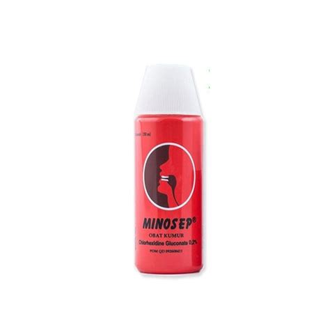 Minosep Obat Kumur 0.2% 150 ml (Merah) - Kegunaan, Efek Samping, Dosis dan Aturan Pakai - Halodoc