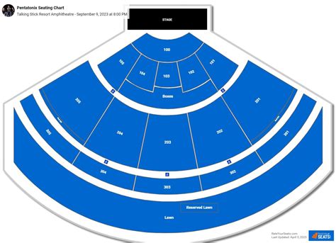 Talking Stick Resort Amphitheatre Seating Chart - RateYourSeats.com