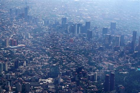 Premium Photo | Mexico city aerial view cityscape panorama