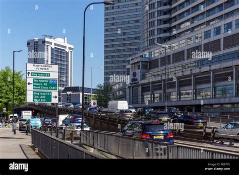 London roads a40 westway hi-res stock photography and images - Alamy