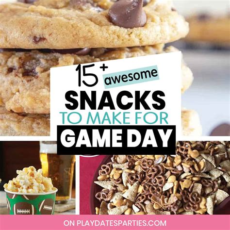 15+ Delicious Game Day Desserts Everyone will love