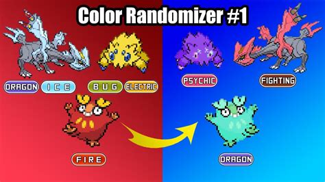 Pokemon Black but Every Pokemon Has a New Random Type - Pokemon Color ...