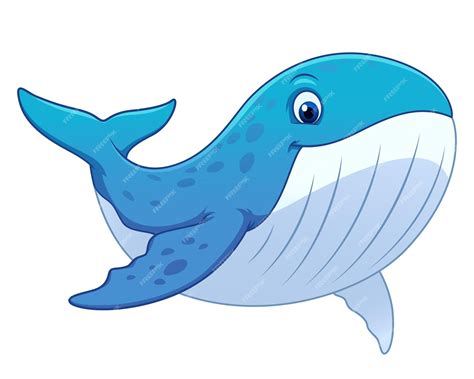 Blue Whale Cartoon Images