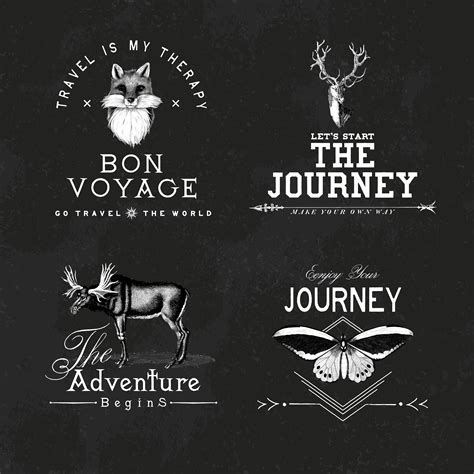 Collection of adventure logo design vectors - Download Free Vectors, Clipart Graphics & Vector Art