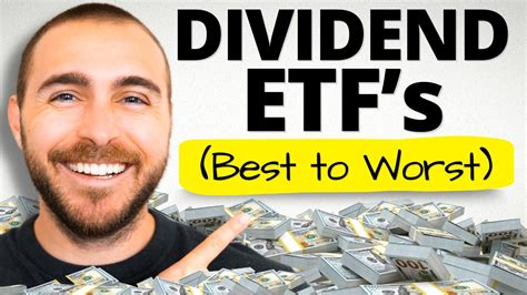 The Top 10 Dividend ETFs Ranked (BEST to WORST) - YouTube