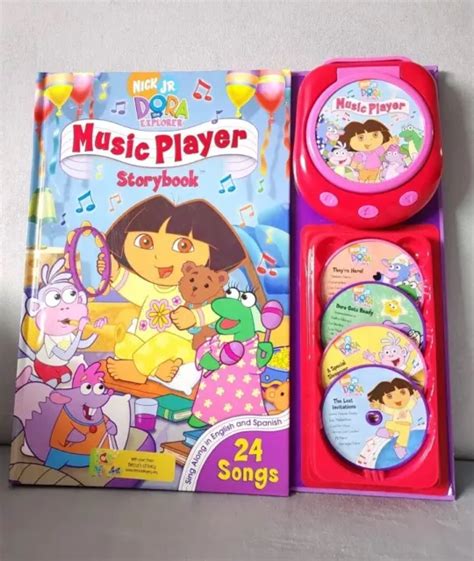 Nick Jr Dora The Explorer Music Player Storybook With Music Player And ...