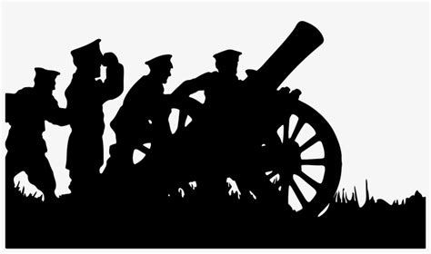 Civil War Clipart Black And White ~ Cannon Arsenal Vectorified ...