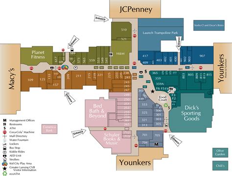 Mall Directory | Meridian Mall