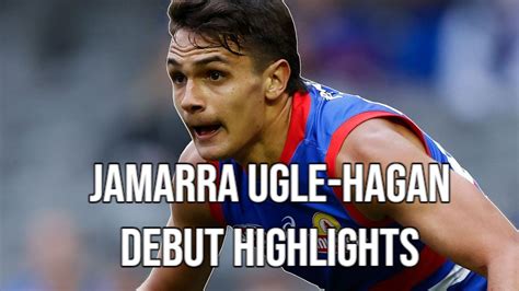 Jamarra Ugle-Hagan Debut Highlights | Round 17 | 2021 - YouTube