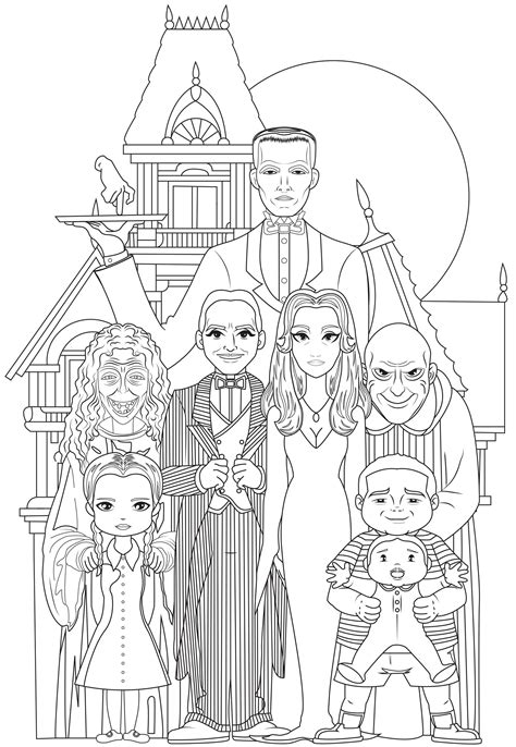 Addams Family Printables