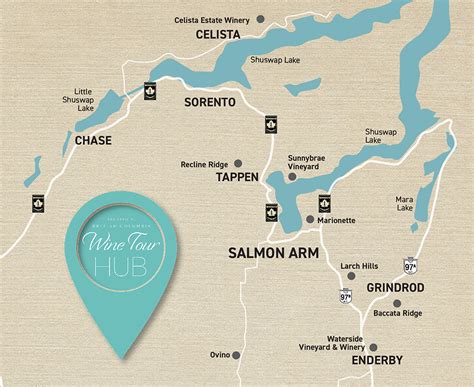 Shuswap: Salmon Arm, Tappen & Celista - Wine Tour Hub