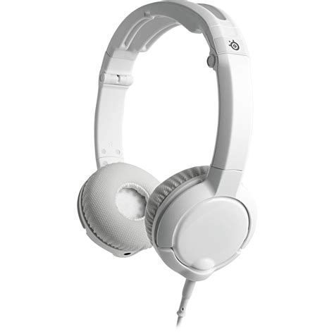 SteelSeries Flux Gaming Headset (White) 61279 B&H Photo Video