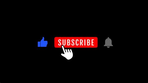 Subscribe and Reminder Button Animation on black channel. animated, background, click, internet ...